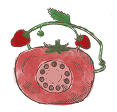 Ikona - ilustracja  telefonu Rysiny