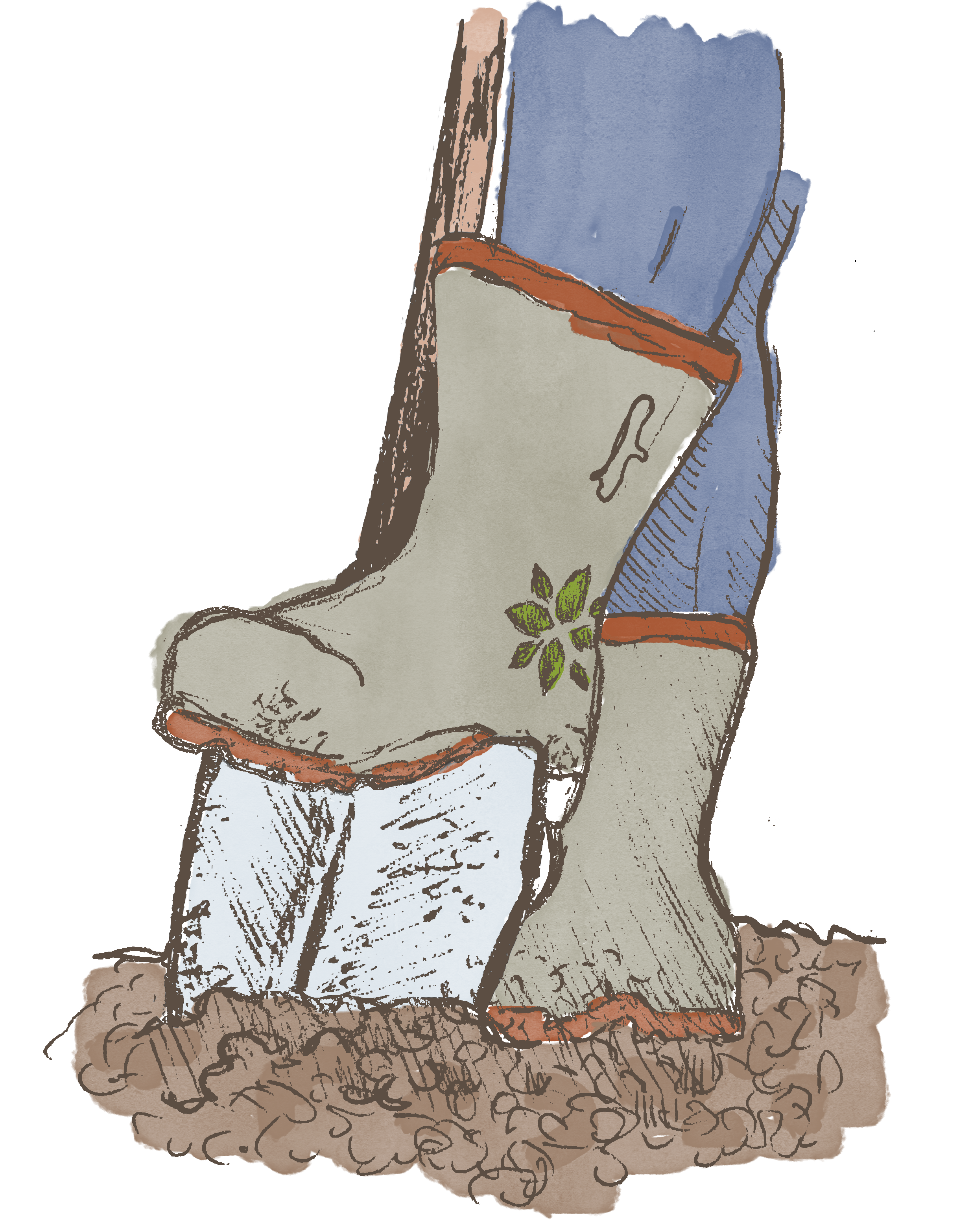 Ikona - ilustracja wykopki Rysiny