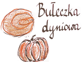 Ilustracja bułeczki dyniowej