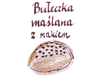 Ilustracja bułeczki maślanej