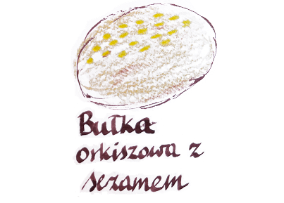 Ilustracja byłeczki orkiszowej