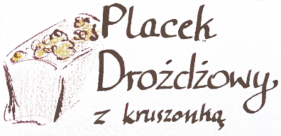 Ilustracja placka drożdżowego