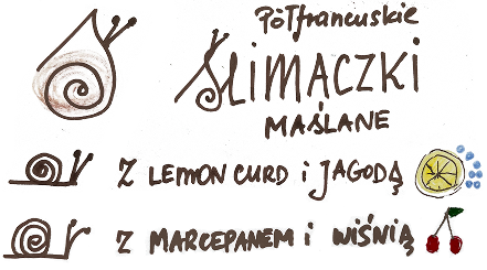 Ilustracja ślimaczków półfrancuskich
